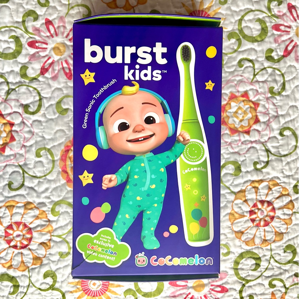 Burst kids sonic toothbrush
